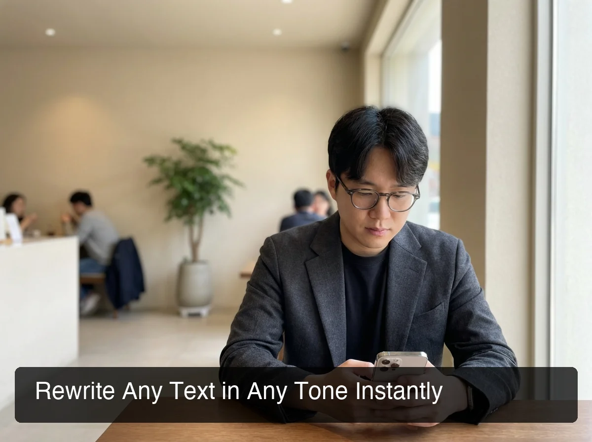 BossAI bossai voice keyboard rewrite feature with six tone options in keyboard UI