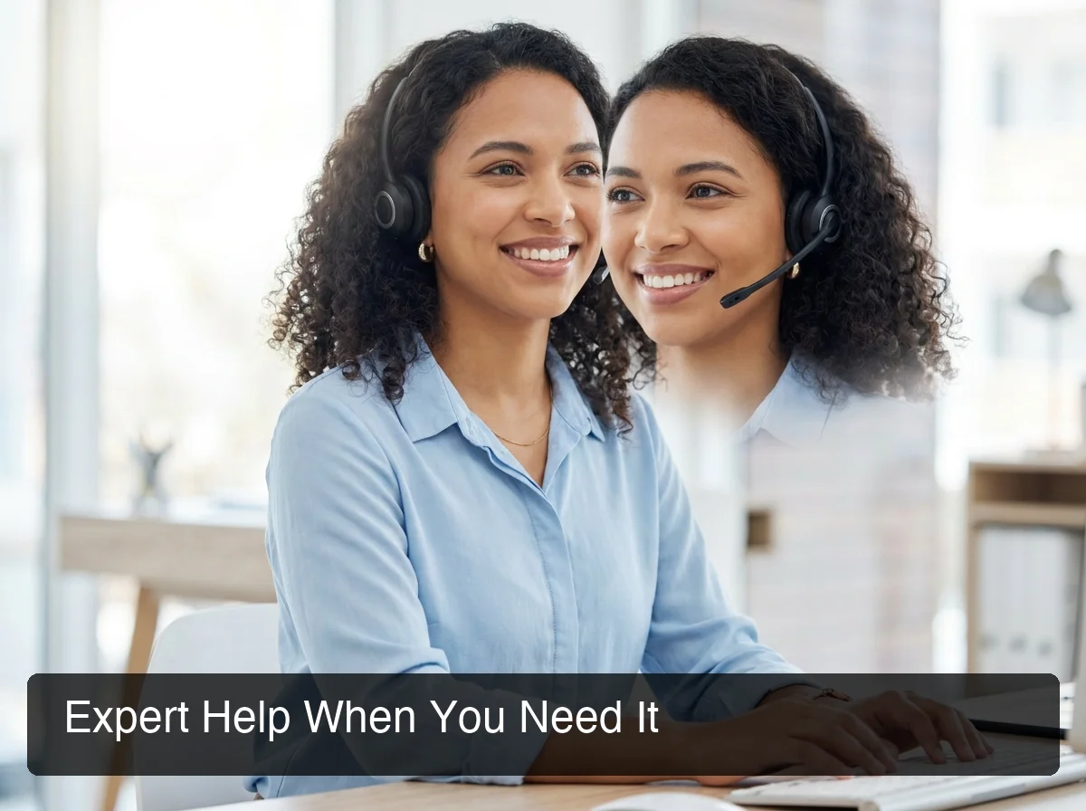 BossAI expert support agent helping a premium user through priority support channel