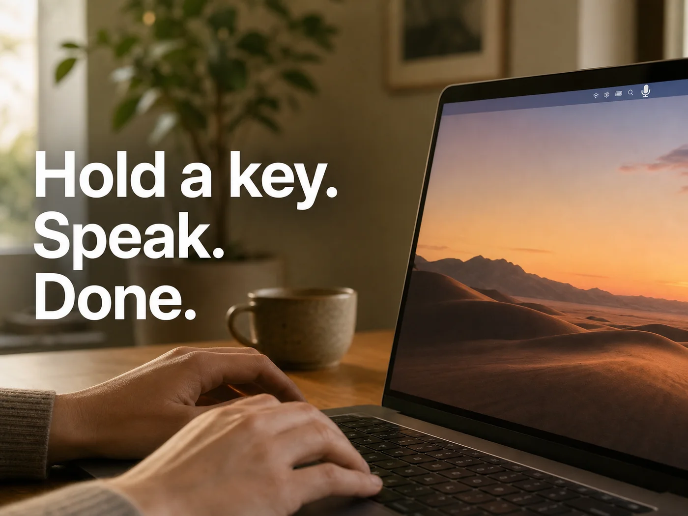 BossAI Mac menu bar dictation alternative with a hotkey for voice typing
