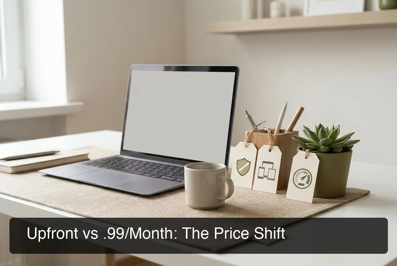 BossAI vs dragon dictation software cost comparison showing pricing tiers with clean flat design icons, muted modern aesthetic