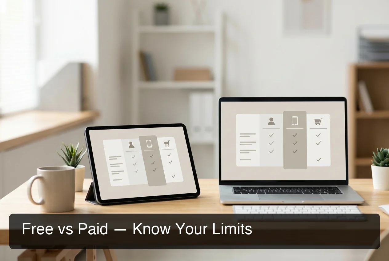 BossAI free voice dictation vs paid tools feature comparison chart — professional workflow analysis