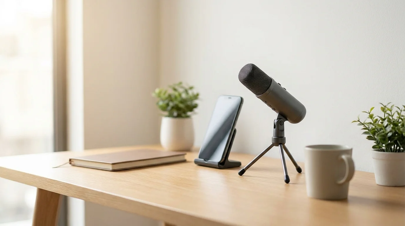 BossAI speechify alternatives voice keyboard setup on a clean desk
