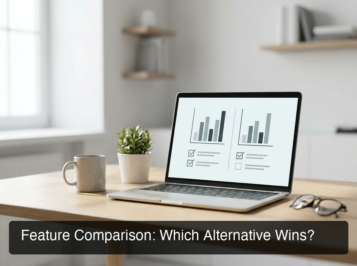 BossAI feature comparison showing competitive advantages over superwhisper alternatives