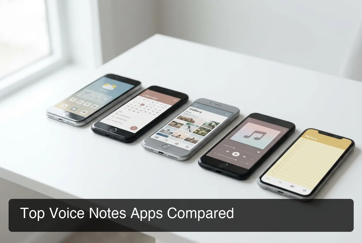 best voice notes apps compared across platforms and features