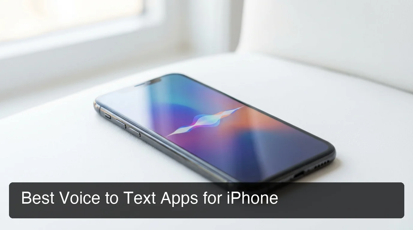 BossAI voice to text iphone app showing voice input and real-time transcription on iPhone