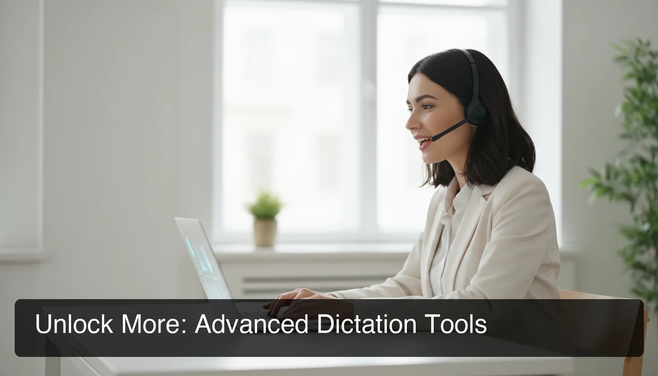 Advanced AI dictation tools like BossAI offer features beyond Windows 11 native voice typing