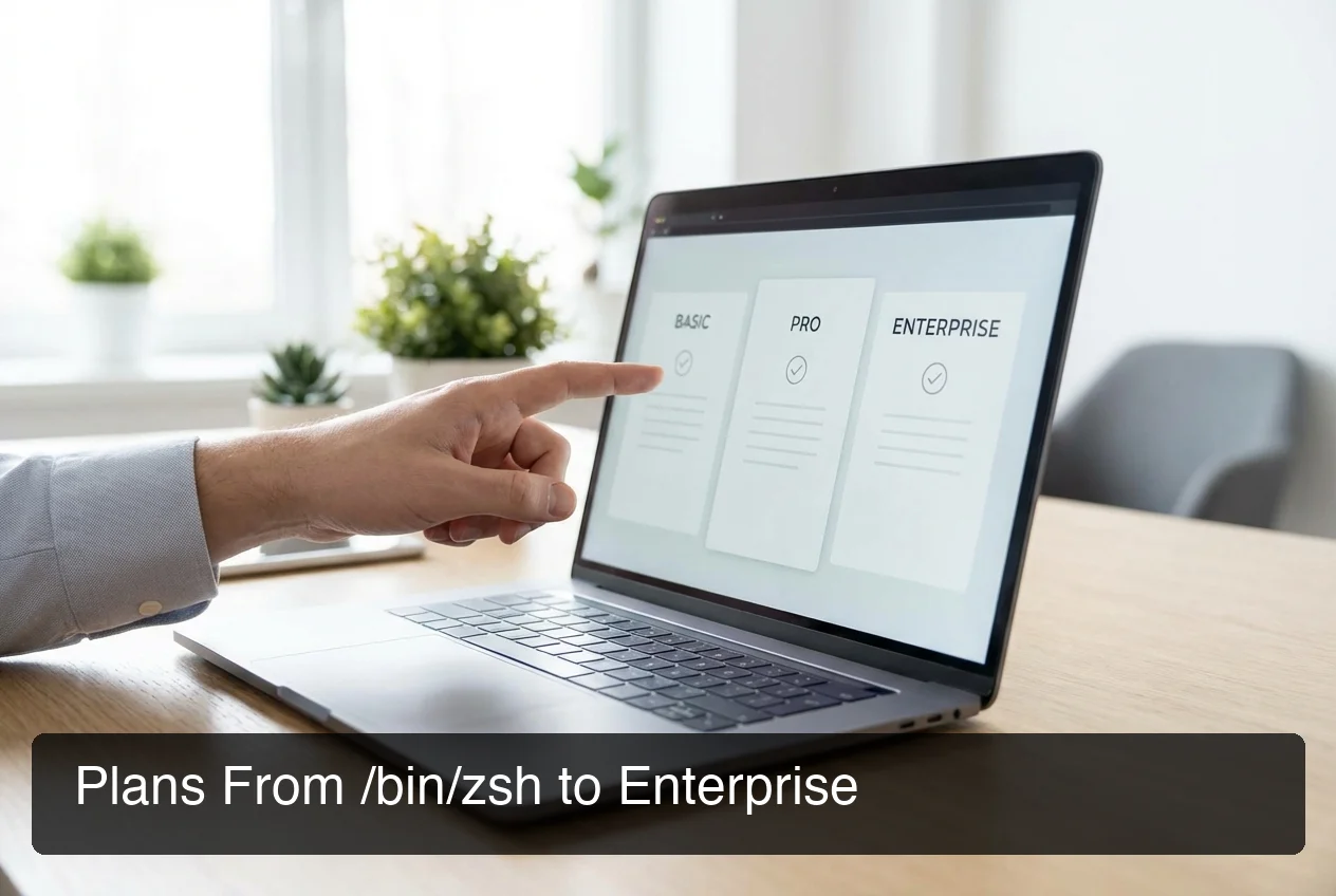 Wispr Flow pricing tiers 2026 showing plan comparison on laptop